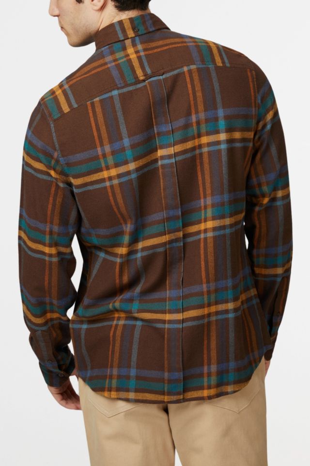 Ben Sherman Oversized Brushed Check Button Up Shirt #3