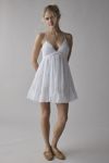 Kimchi Blue Aria Strappy Tiered Ruffle Babydoll Mini Dress