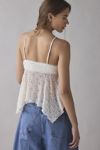 Kimchi Blue My Love Lace Hanky Hem Babydoll Tank Top