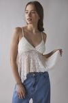 Kimchi Blue My Love Lace Hanky Hem Babydoll Tank Top