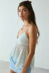Kimchi Blue My Love Lace Hanky Hem Babydoll Tank Top