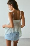 Kimchi Blue My Love Lace Hanky Hem Babydoll Tank Top