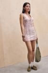 Kimchi Blue Simone Lace Up Mini Dress