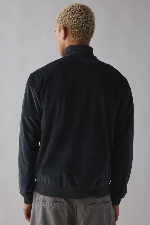 adidas House Of Tiro Velour Mock Neck Sweatshirt #1