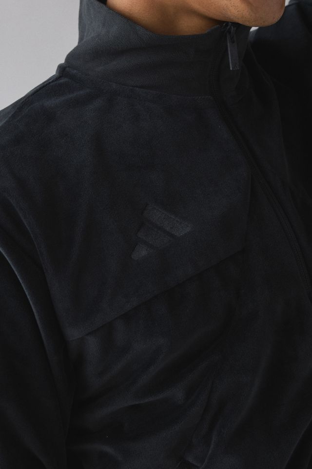 adidas House Of Tiro Velour Mock Neck Sweatshirt #3