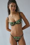 Bluebella Odette Floral Embroidered Mesh Wired Bra
