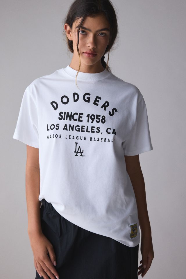 Chandail ample graphique MLB Los Angeles Dodgers Mitchell & Ness #3