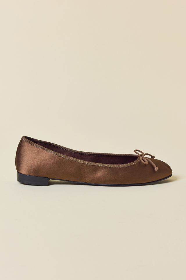 UO Lucy Satin Ballet Flats #2