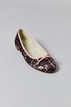 UO Lucy Satin Ballet Flat