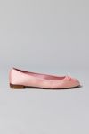 UO Lucy Satin Ballet Flat