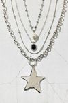 Jupiter Star Pendant Layering Necklace Set