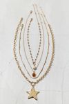 Jupiter Star Pendant Layering Necklace Set