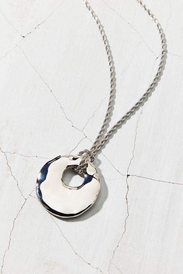Milan Metal Pendant Necklace #1