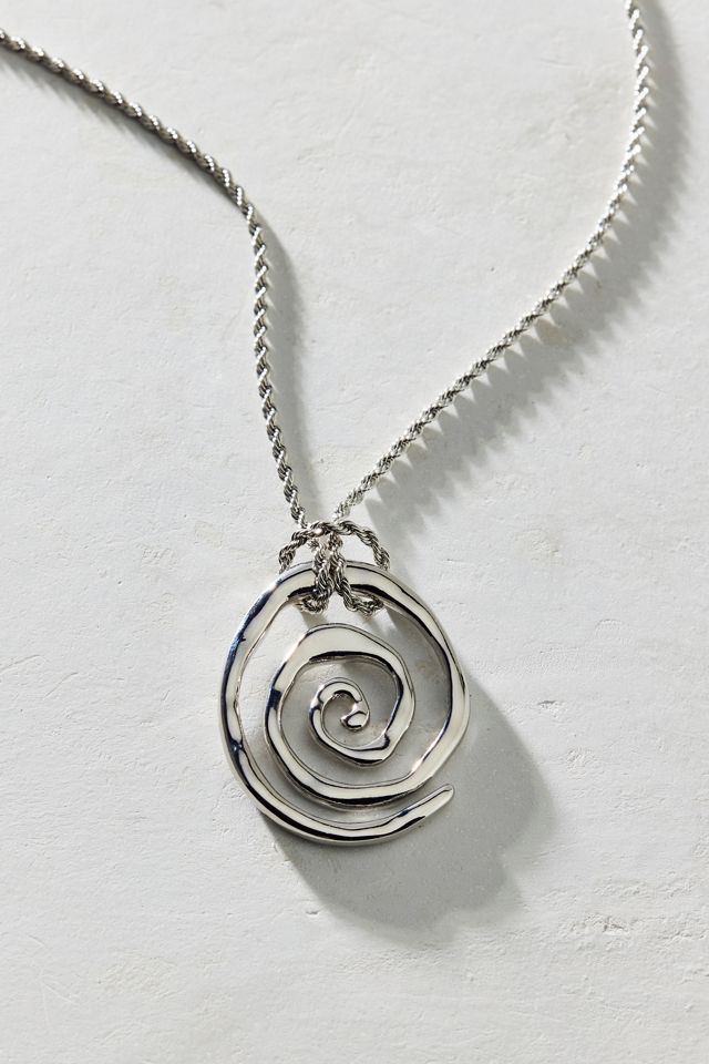 Milan Metal Pendant Necklace #3