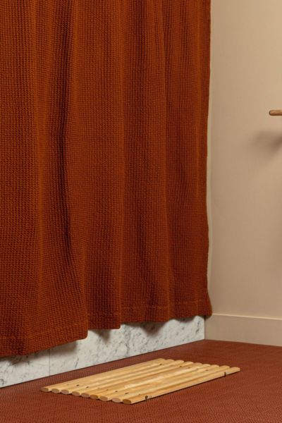 Hawkins New York Simple Waffle Shower Curtain