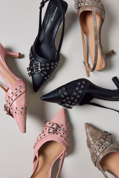 UO Poppy Kitten Heel Mule