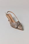 UO Wren Buckle Slingback Kitten Heel
