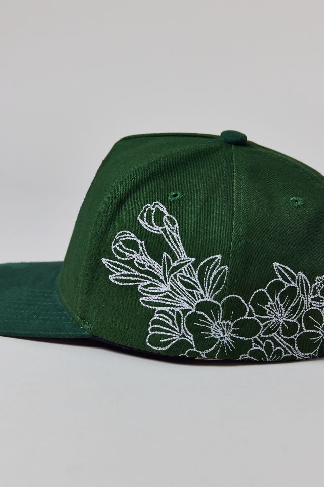 Mitchell & Ness NBA Boston Celtics Flowers Snapback Hat #1