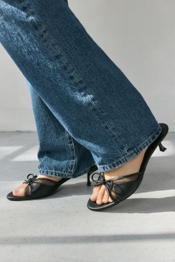 UO Poppy Kitten Heel Mule