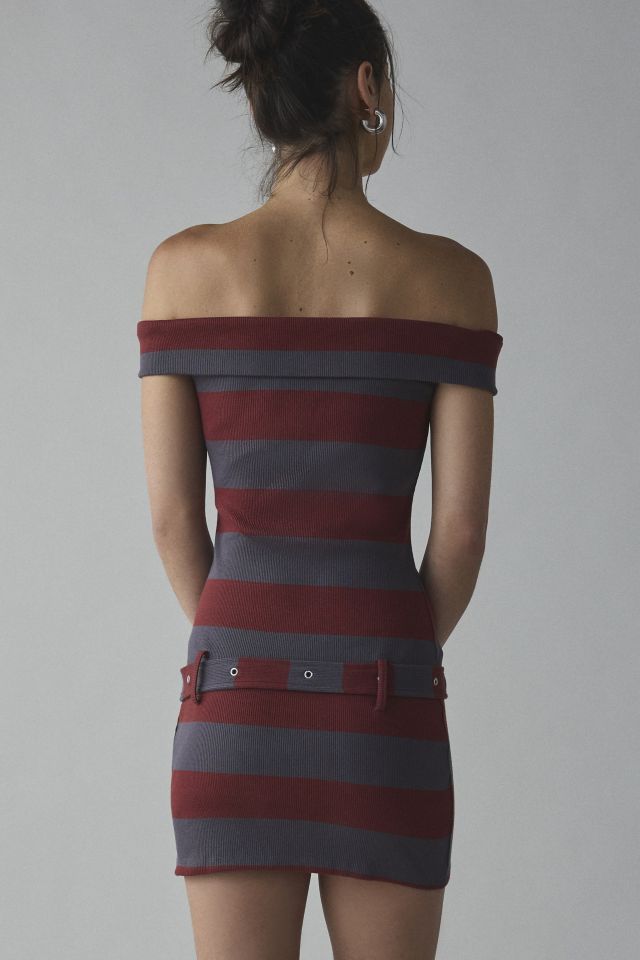 The Ragged Priest Pixie Off-The-Shoulder Mini Dress #3