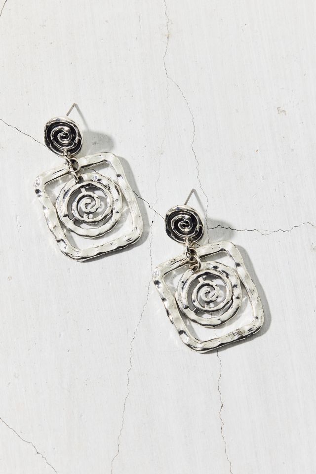 Statement Swirl Drop Earring #2
