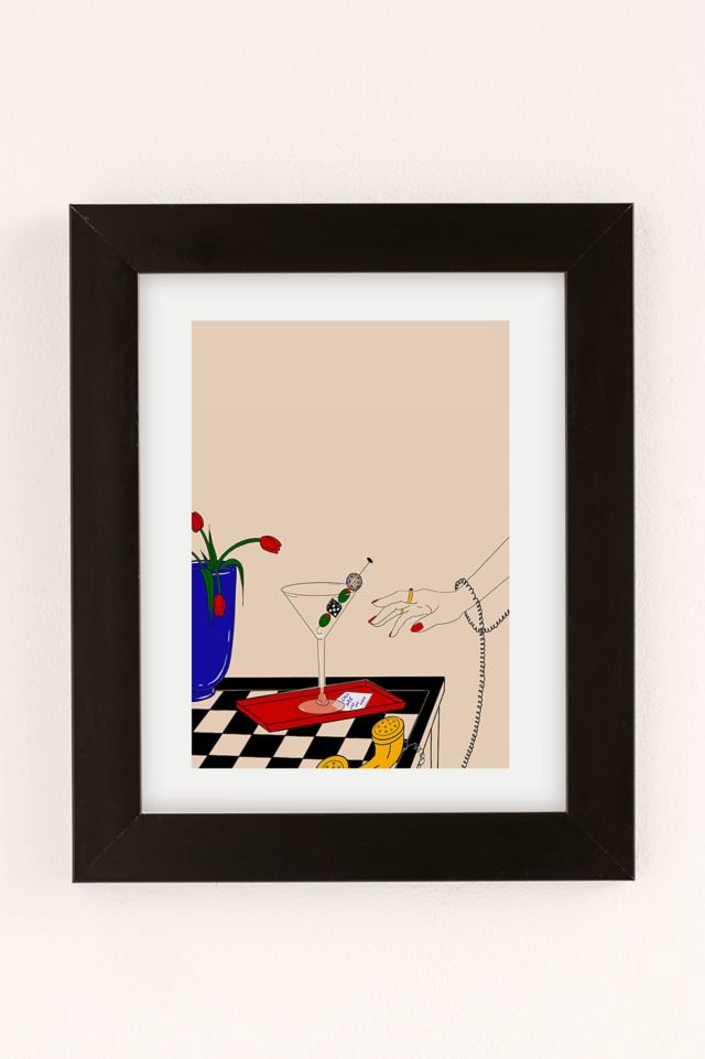 Juliana Kokolari call me Art Print #1