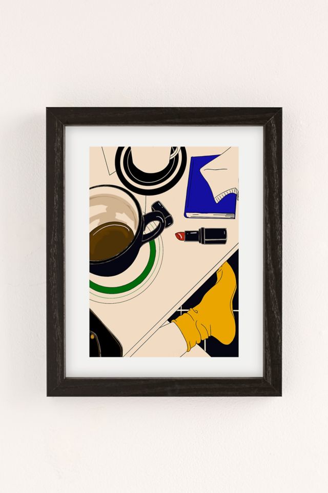 Juliana Kokolari coffee break Art Print #1
