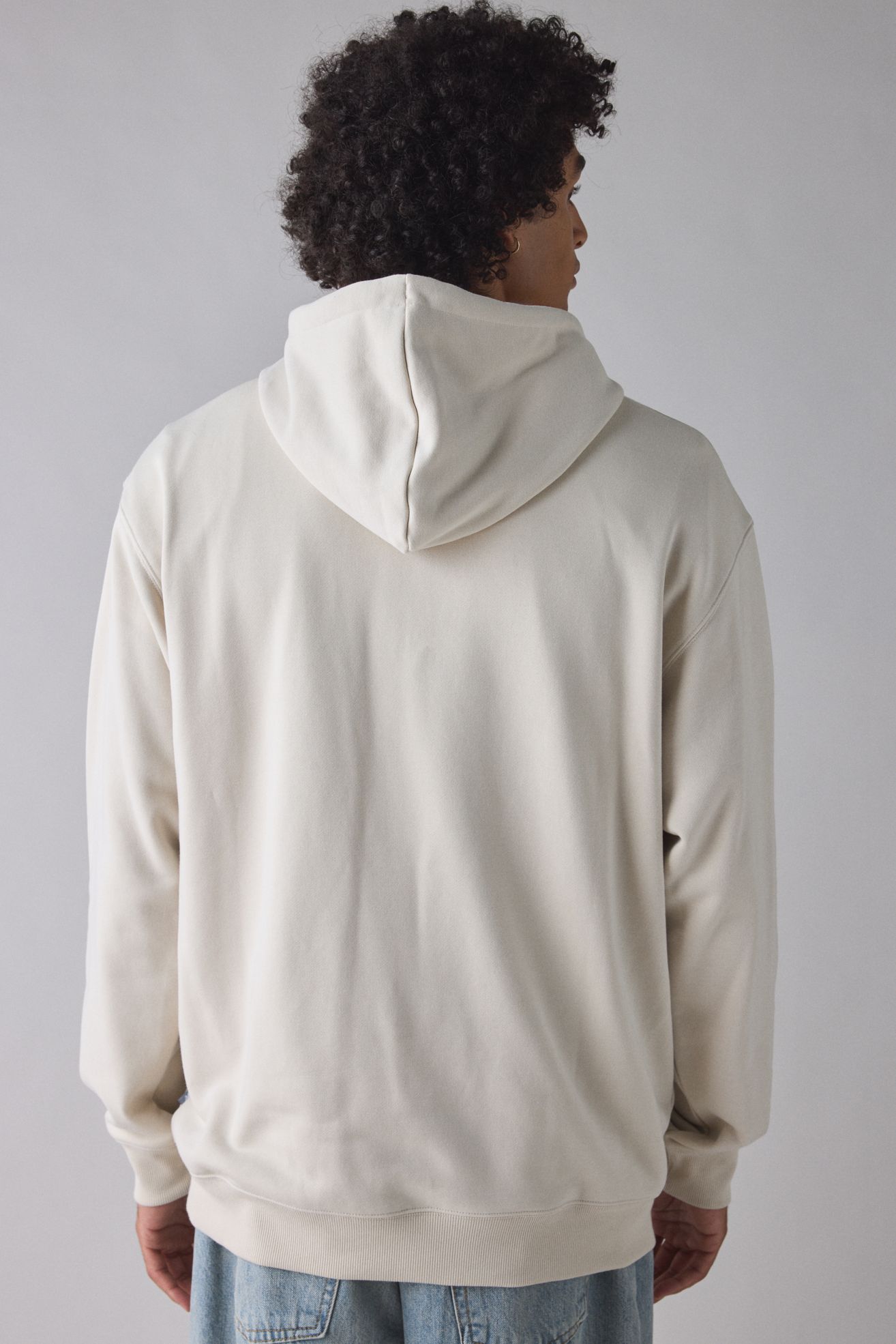 New Balance Run Logo Graphic Hoodie Sweatshirt