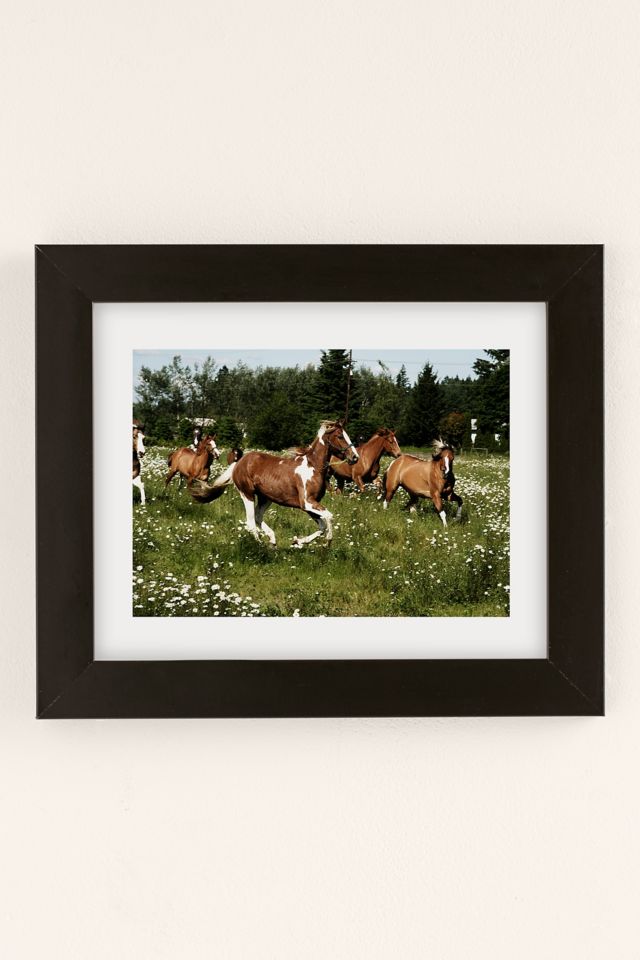 Kevin Russ Spring Horse Run Art Print #1