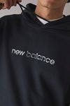 New Balance Chrome Logo Graphic Hoodie Sweatshirt