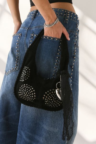 ☆MARGE SHERWOOD☆ BESSETTE SHOULDERwashed black twotone bru MARGE SHERWOOD BESSETTE SHOULDER_washed black two-tone
