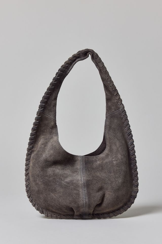 Silence + Noise Ivy Suede Studded  Hobo Bag #3