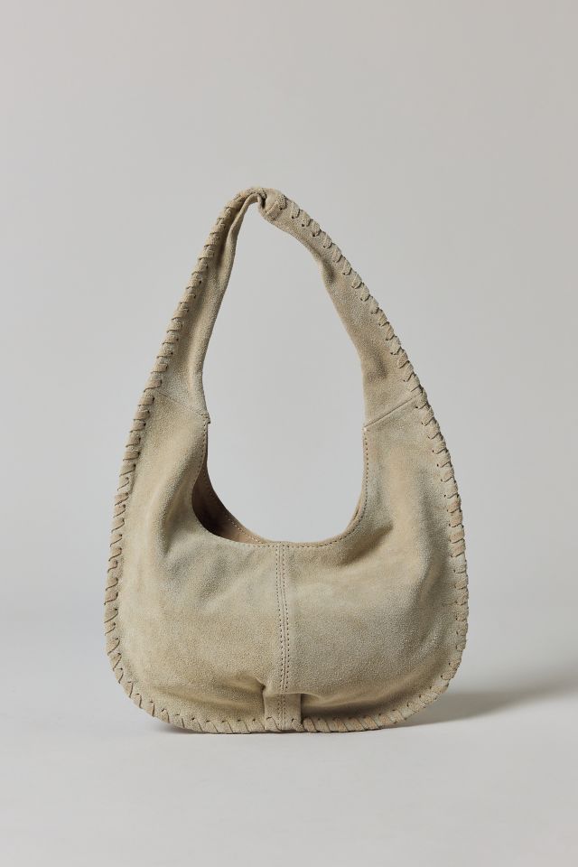 Silence + Noise Ivy Studded Suede Hobo Bag