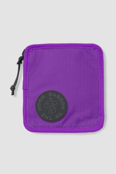 Baboon To The Moon Zip Wallet In Electric Purple, Women's At Urban Outfitters