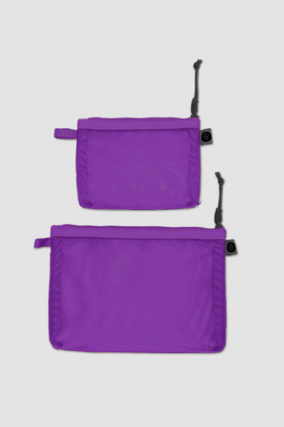 Baboon To The Moon Monomesh Pouch Set In Electric Purple, Women's At Urban Outfitters