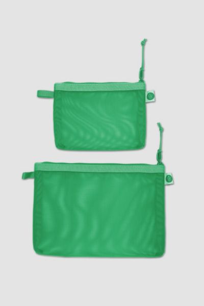 Baboon To The Moon Monomesh Pouch Set In Green, Women's At Urban Outfitters In Green