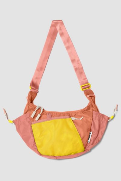 Baboon To The Moon Crescent Crossbody Big In Coral, Women's At Urban Outfitters In Coral