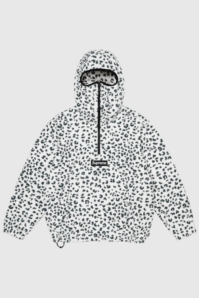 Supreme Polartec Facemask Half-Zip Hooded Sweatshirt | Urban 