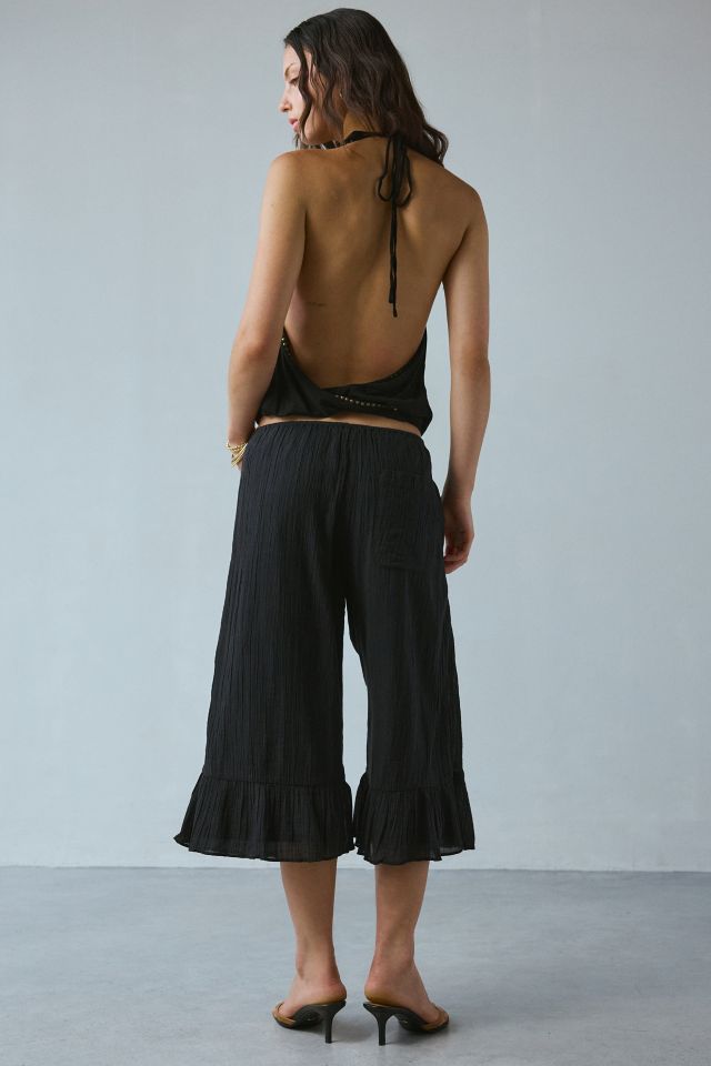 Kimchi Blue Livia Ruffle Bloomer Capri Pant #2