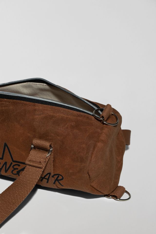 Bournestar Mini Waxed Canvas Duffle Bag #2