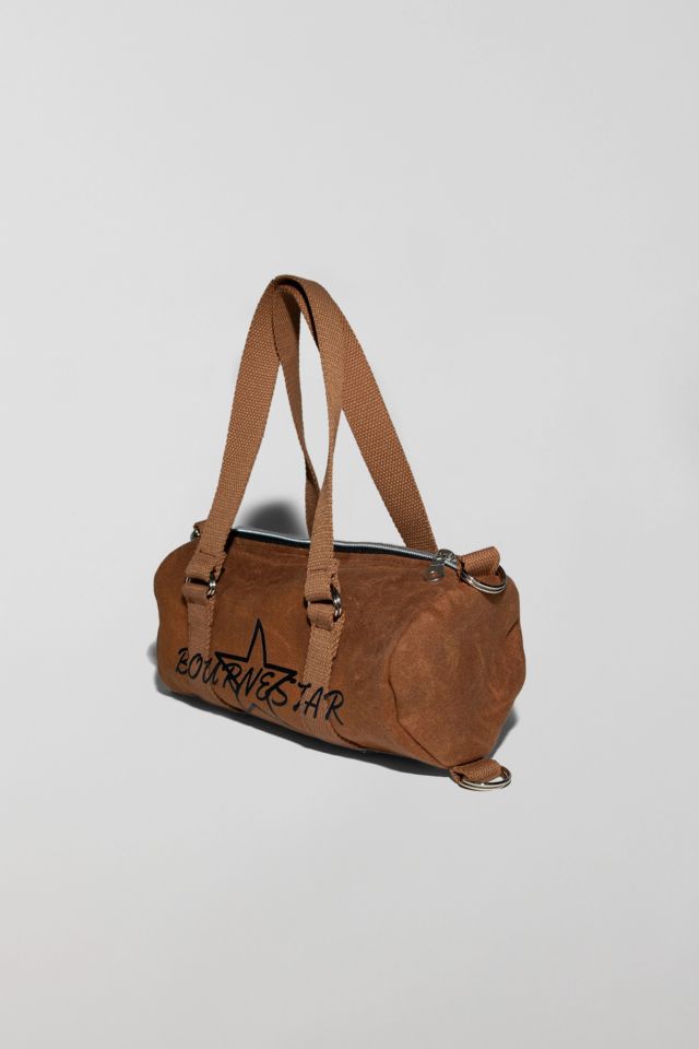 Bournestar Mini Waxed Canvas Duffle Bag #3