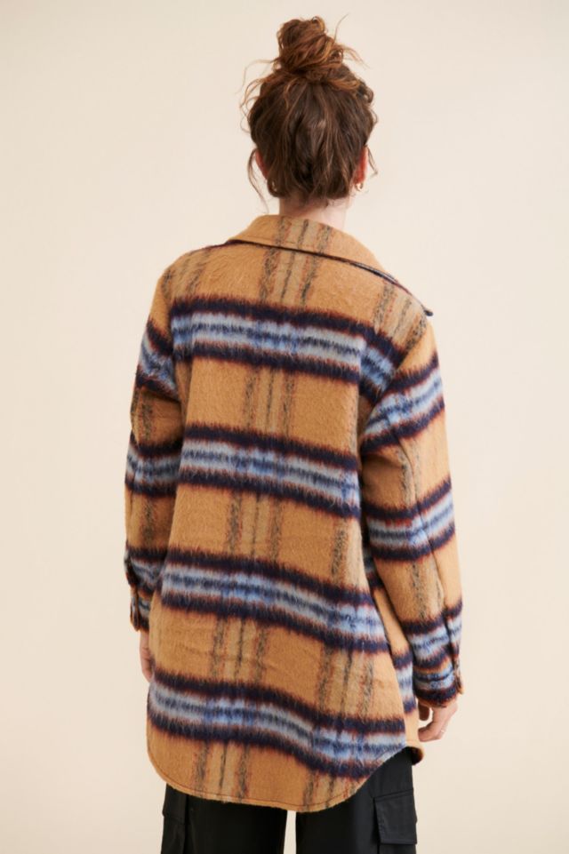 Steve Madden Eldridge Plaid Shirt Jacket #1