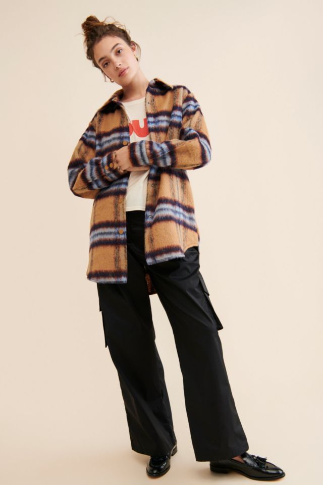 Steve Madden Eldridge Plaid Shirt Jacket #3