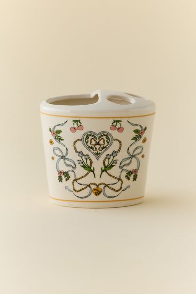 Sable Ceramic Toothbrush Holder