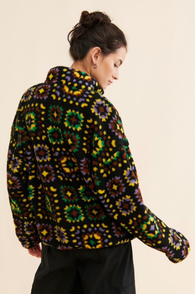 BDG Yosemite Half-Zip Pile Fleece Sweatshirt #1