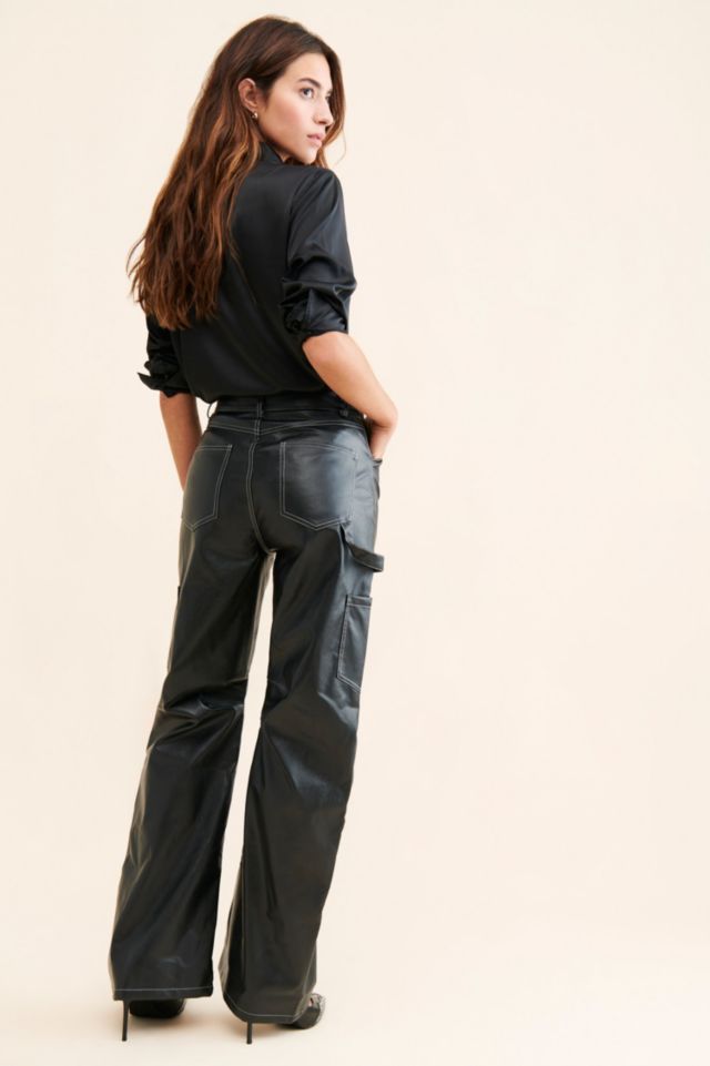 Lioness Miami Vice Vegan Leather Pants #1
