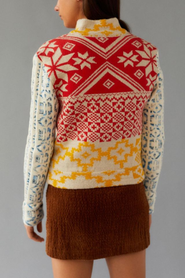 BDG Rian Lace-Up Sweater #1
