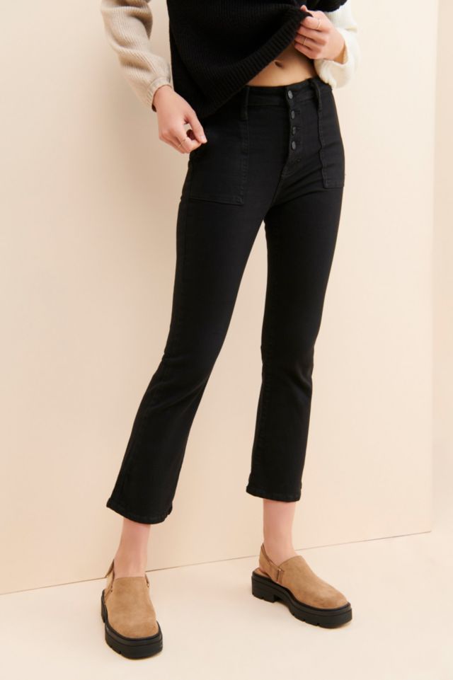 Hidden Jeans Utility Crop Flare Jeans #3