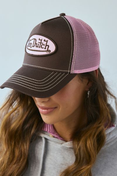 Von Dutch Logo Trucker Hat