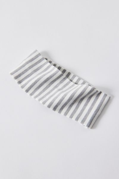Evie Striped Headwrap Wide Headband